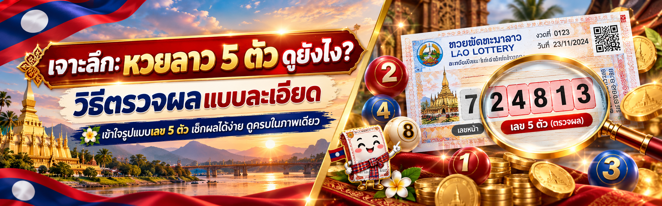 วิธีตรวจผล หวยลาว 5 ตัว