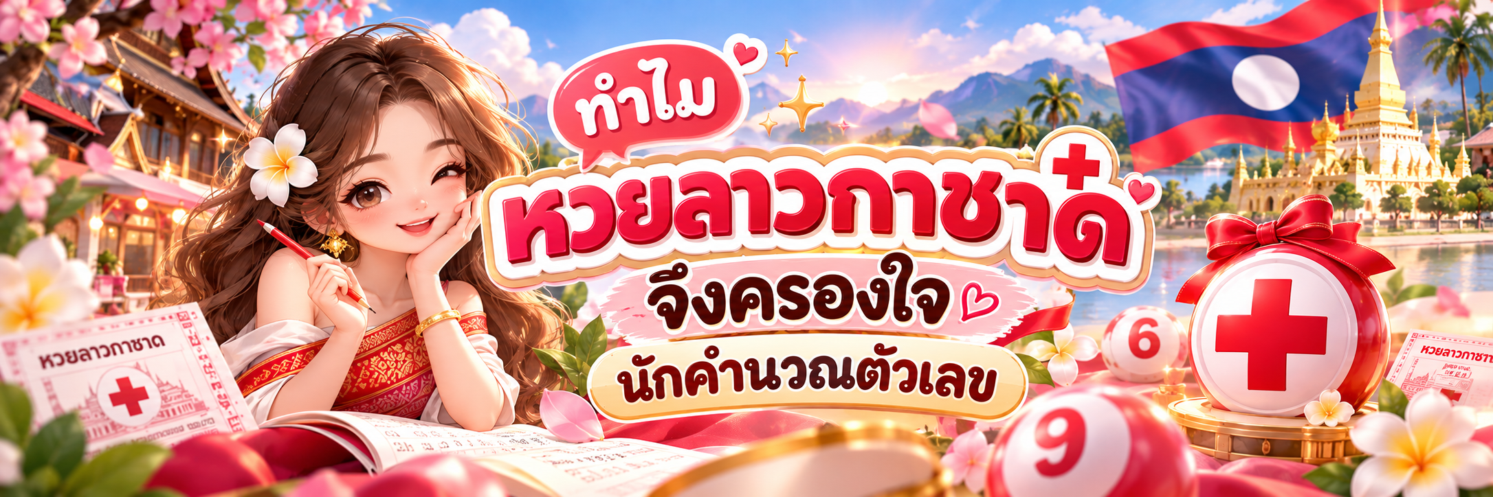 จุดเด่นสลากรอบดึก หวยลาวกาชาด